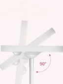 Masaüstü Dokunmatik Makyaj Aynası LED Işıklı Beyaz Renk Make Up Mirror 3 Modlu Standlı E63 - 4