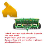 Şakalak Yeni Model Hububat Mibzer Gübre ve Tohum Uzun Kafa-6 Adet - 2