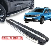 SANDERO 2012 2013 2014 2015 2016 2017 2018 2019 2020 ARACA ÖZEL BLACKLİNE YAN BASAMAK thumbnail 1