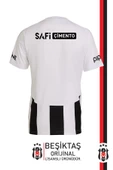 Beşiktaş Orijinal 24-25 Çubuklu Siyah-Beyaz Forma Hediyelik Ahşap Kutulu thumbnail 4