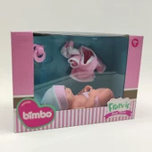 Bimbo Francis Oyuncak Yeni Doğan Bebek - Pembe - 3