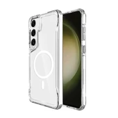 Galaxy S24 Plus Kılıf Redclick Magsafe Şarj Özellikli Şeffaf T-Max Magsafe Kapak thumbnail 2