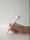 Pastel Renkli Unicorn Figürlü 0.7mm Uçlu Versatil Kalem (1 Adet) - 4