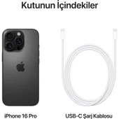 Apple iPhone 16 Pro 256 GB Siyah Cep Telefonu (Apple Türkiye Garantili) - 8
