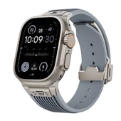 Apple Watch Ultra Ultra 2 49mm Redclick KRD-113 Spor Görünümlü Silikon Kordon - 1