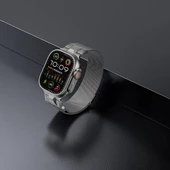 Apple Watch Ultra Uktra 2 49mm Redclick KRD-107 Metal Hasır Kordon - 4