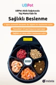 UBPet Akıllı Soğutuculu Yaş Mama Kabı, Otomatik Kedi-Köpek Besleyicileri, Uzun Ömürlü Soğutmalı Kuru ve Yaş Mama Servisi 3 Kademeli Soğutma Mod Ayarı Değerlendirmeleri - 5