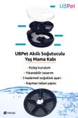 UBPet Akıllı Soğutuculu Yaş Mama Kabı, Otomatik Kedi-Köpek Besleyicileri, Uzun Ömürlü Soğutmalı Kuru ve Yaş Mama Servisi 3 Kademeli Soğutma Mod Ayarı Değerlendirmeleri - 6
