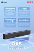 OXS S3 Tv Için Ses Barları, Dahili Subwoofer ile Ev Sineması Ses Sistemi - 6