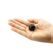 10 Adet Mobilya Düğme Kulp Çekmece Dolap Kapak Kulpu Kulbu Siyah Metal Kulp thumbnail 4