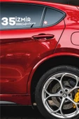 İzmir 35 Plaka Kodlu Beyaz Araç Sticker Seferihisar İlçe Yazılı Özel Tasarım 40x8 cm  Şehir ve İlçe Temalı Kaliteli Sticker - 2