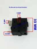 ENDER 3 Bacaklı Çevirmeli Fırın ve Soba Anahtarı - 1