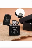 Kişiye Özel KOCAM DA KOCAM KARIM DA KARIM TEMALI Çakmak | Özel İsimli Model zippo çakmak hediye - 1