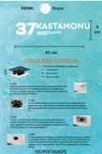 Kastamonu 37 Plaka Kodlu Beyaz Araç Sticker Hanönü İlçe Yazılı Özel Tasarım 40x8 cm  Şehir ve İlçe Temalı Kaliteli Sticker - 5