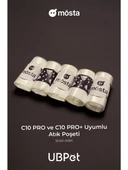 Mösta Atık Poşeti Ubtech C20, C10 Pro ve C10 Pro + Kameralı Otomatik Kedi Tuvalet Uyumlu (5li paket gönderilecektir) - 4