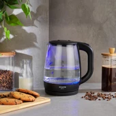 Schafer Klar Elektrikli Su Isıtıcı (Kettle)-Siyah - 1