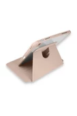 iPad 10.2 İnç (8.nesil) Uyumlu 360° Dönebilen Standlı Kalemlikli Kılıf - 5