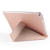 iPad Pro 10.5 (7.Nesil) Kılıf Tri Folding Kalem Bölmeli Standlı Kılıf - 5