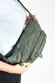 Unisex Bel Çantası Free Bag Klinkır Kumaş Hafif Yağmur Geçirmez Kumaş Çok Cepli - 2