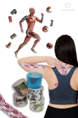 5 M X 5 Cm Kinezyo Sporcu Bandı Ağrı Bandı Pembe Camo KT-012 - 2