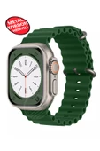 Ultra 2 Akıllı Saat Çelik Kordon Hediyeli Gri Kasa 49mm Nfc Bildirim Sesli Arama Özellikli LG68 - 5