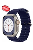 Ultra 2 Akıllı Saat Çelik Kordon Hediyeli Gri Kasa 49mm Nfc Bildirim Sesli Arama Özellikli LG68 - 6