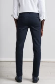 Perpant Slimfit Beli Lastikli Ve İplikli Kışlık Kumaş Likralı Jogger Pantolon - 5