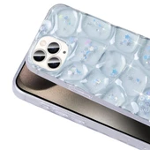 Apple iPhone 15 Pro Max Kılıf Simli 3D Desenli Zore Hacar Kapak - 11