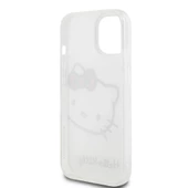 Apple iPhone 15 Kılıf Hello Kitty Orjinal Lisanslı Yazı ve İkonik Logolu Kitty Head Kapak thumbnail 9