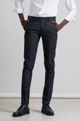 Perpant Armürlü Slimfit Kışlık Kumaş Pantolon - 11