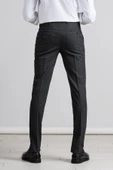 Perpant Armürlü Slimfit Kışlık Kumaş Pantolon - 9