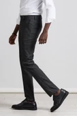 Perpant Armürlü Slimfit Kışlık Kumaş Pantolon - 8