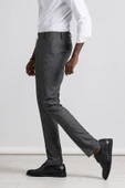 Perpant Armürlü Slimfit Kışlık Kumaş Pantolon - 2