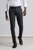 Perpant Armürlü Slimfit Kışlık Kumaş Pantolon - 6
