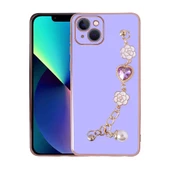 Apple iPhone 14 Plus Kılıf El Tutamaçlı Kamera Korumalı  Taka Silikon Kapak - 1