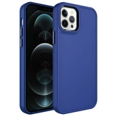 Apple iPhone 14 Pro Kılıf Metal Çerçeve ve Buton Tasarımlı Sert  Botox Kapak - 4
