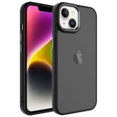 Apple iPhone 14 Plus Kılıf Buzlu Sert PC  May Kapak - 1