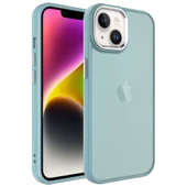 Apple iPhone 14 Plus Kılıf Buzlu Sert PC  May Kapak - 7