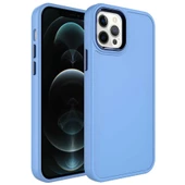 Apple iPhone 14 Pro Kılıf Metal Çerçeve ve Buton Tasarımlı Sert  Botox Kapak - 1
