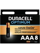 Duracell Optimum Aaa Alkalin Pil 1.5 V LR03 MX2400 8 Adet Paket - 1