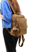 Body Bag Göğüs Çantası Sırt Çantası Çok Cepli Hafif Klinkır Kumaş Bady Bag Çok Cepli  30*22 Cm - 9