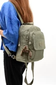 Body Bag Göğüs Çantası Sırt Çantası Çok Cepli Hafif Klinkır Kumaş Bady Bag Çok Cepli  30*22 Cm - 1