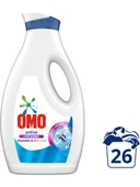 Omo Sıvı Çamaşır Deterjanı Active Beyazlar ve Renkliler İçin 26 Yıkama 1690 Ml x 2 - 3