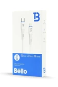TYPE-C Lightning Beyaz Hızlı Şarj Data Kablosu 27W 1.2m BA-01 27w - 4