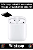 POCO X3 PRO Uyumlu 2.nesil A Kalite Beyaz Bluetooth Kablosuz Kulaklık - 3