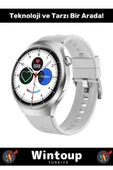 Xiaomi Tüm Modellerle Uyumlu Watch 4 Yeni Model Akıllı Saat Sesli Görüşme Adımsayar - 3