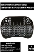 Smart Işıklı Kablosuz Mini Klavye

Smart Işıklı Kablosuz Mini Klavye Televizyon PS3 Dokunmatik Mouse - 1