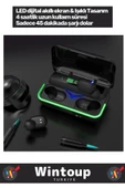 Xiaomi Serisi Bluetooth V5.1 Rgb Powerbankli Kulakiçi Kulaklık Güçlendirilmiş - 2