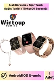 İos/Android Uyumlu Kadın Smart Watch G9 Mini Flamingo Bileklik Hediyeli - 1