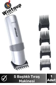 Özel Seri Erkek Tıraş 5 Başlıklı Saç Sakal Vücut Tıraş Makinesi Günlük Bakım - 1